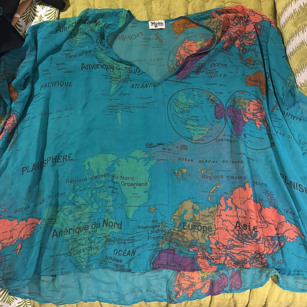 Show Me Your MuMu World Map Tunic - Picture 2 of 3